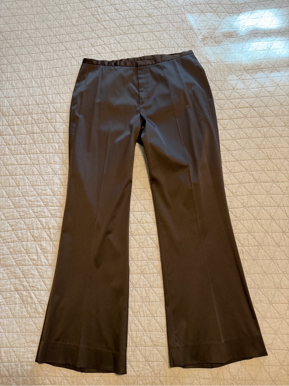 Banana Republic Women’s Brown Dress Pants - Wide Leg